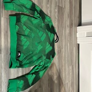 Green Adidas Hoodie